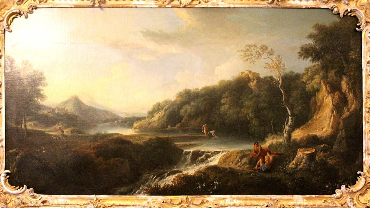 Paesaggio fluviale meridionale - Meiningen Castle Museum